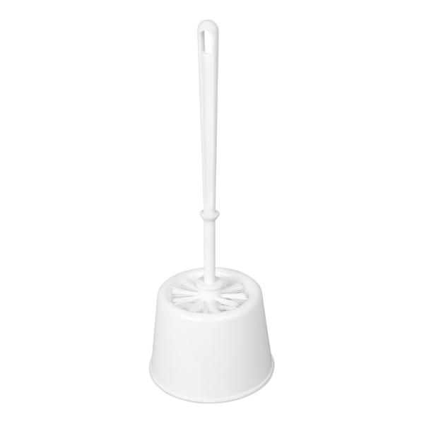 WC-Garnitur Topfform Kunststoff weiß, 38 cm